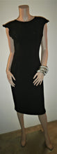 Cargar imagen en el visor de la galería, Black Low U- Back Slim Dress